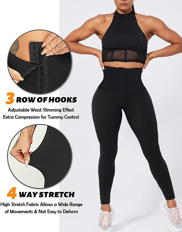 Waist Corset Tummy Control Legging Body Shaper!