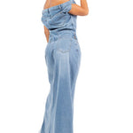 SEXY FASHION DENIM 2PCS SET